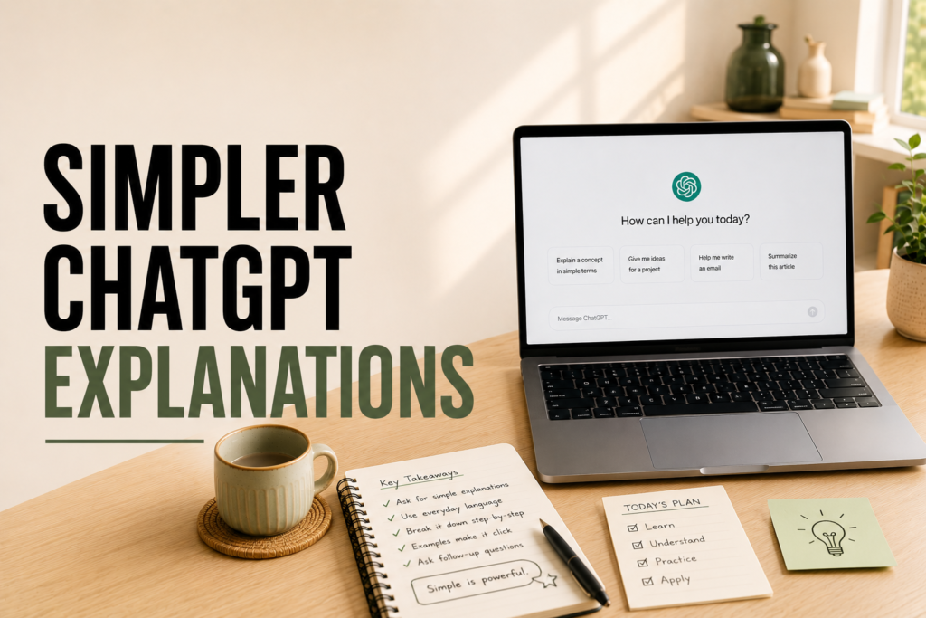 How to make ChatGPT explain things simply for beginners